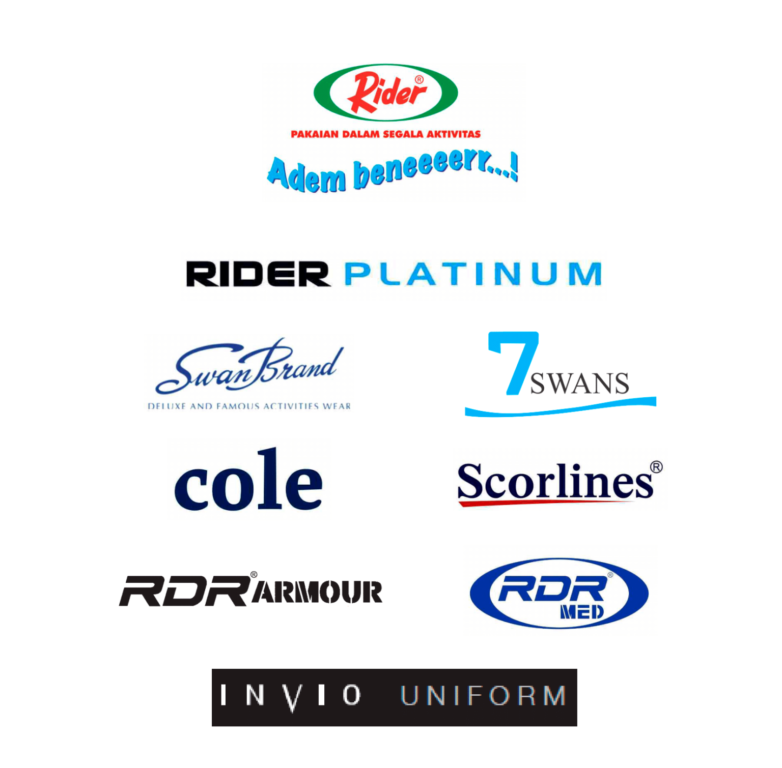 Garment Brands Rider Group